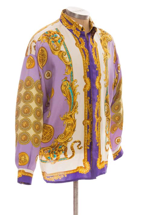 gianni versace mens silk shirts|Gianni Versace brand.